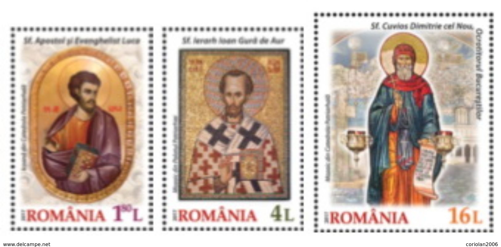 Romania 2017 / SOLEMN EVENTS / Set 3 Stamps - Unused Stamps