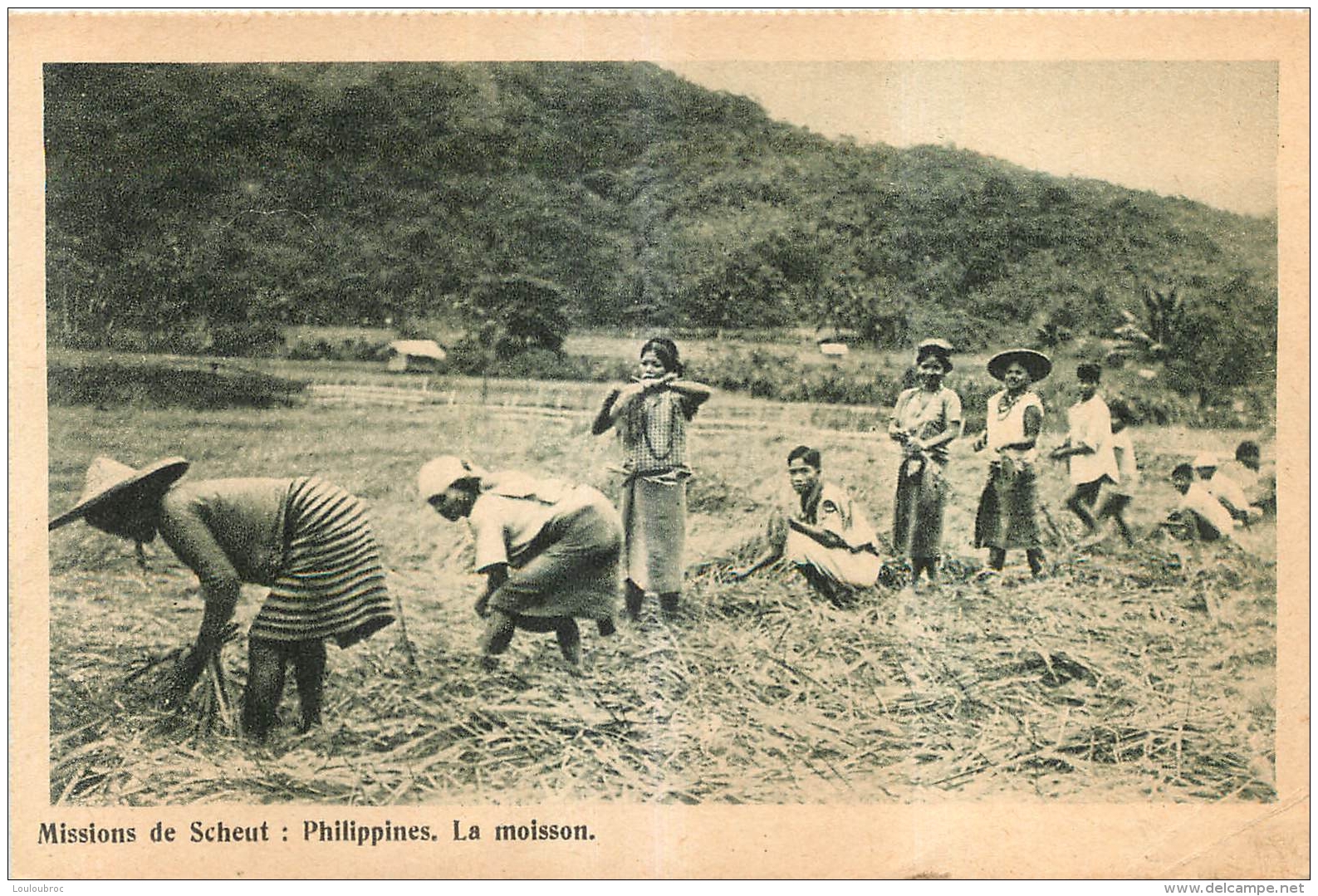 PHILIPPINES MISSION DE SCHEUT LA MOISSON - Philippines