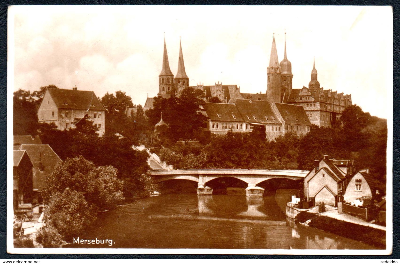 A8409 - Alte Foto Ansichtskarte - Merseburg Dom - Gel 1934 - Conrad Jacobi Leipzig - Merseburg