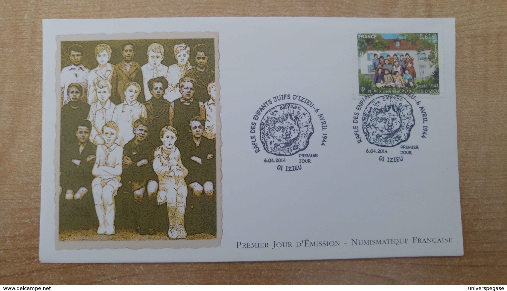 FDC - N°4852 -Rafle Des Enfants Juifs D'Izieu 6 Avril 1944 - 2010-2019