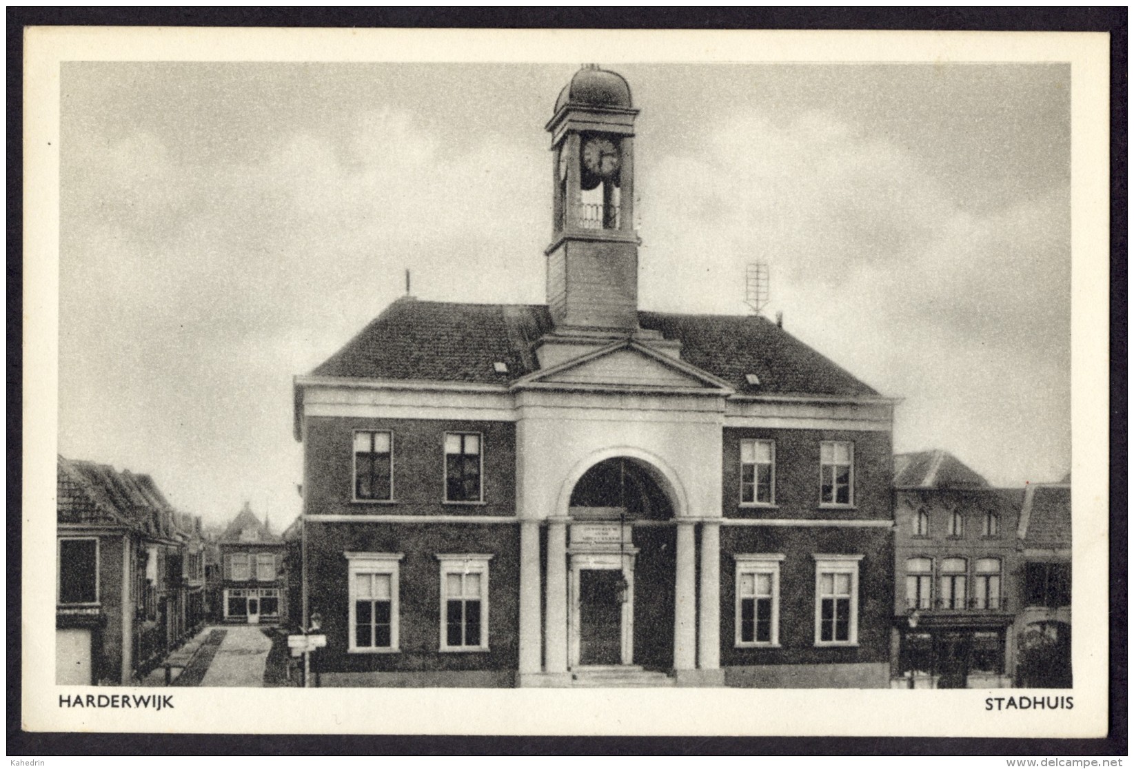 Harderwijk &plusmn; 1940, Stadhuis, Ongelopen - Harderwijk