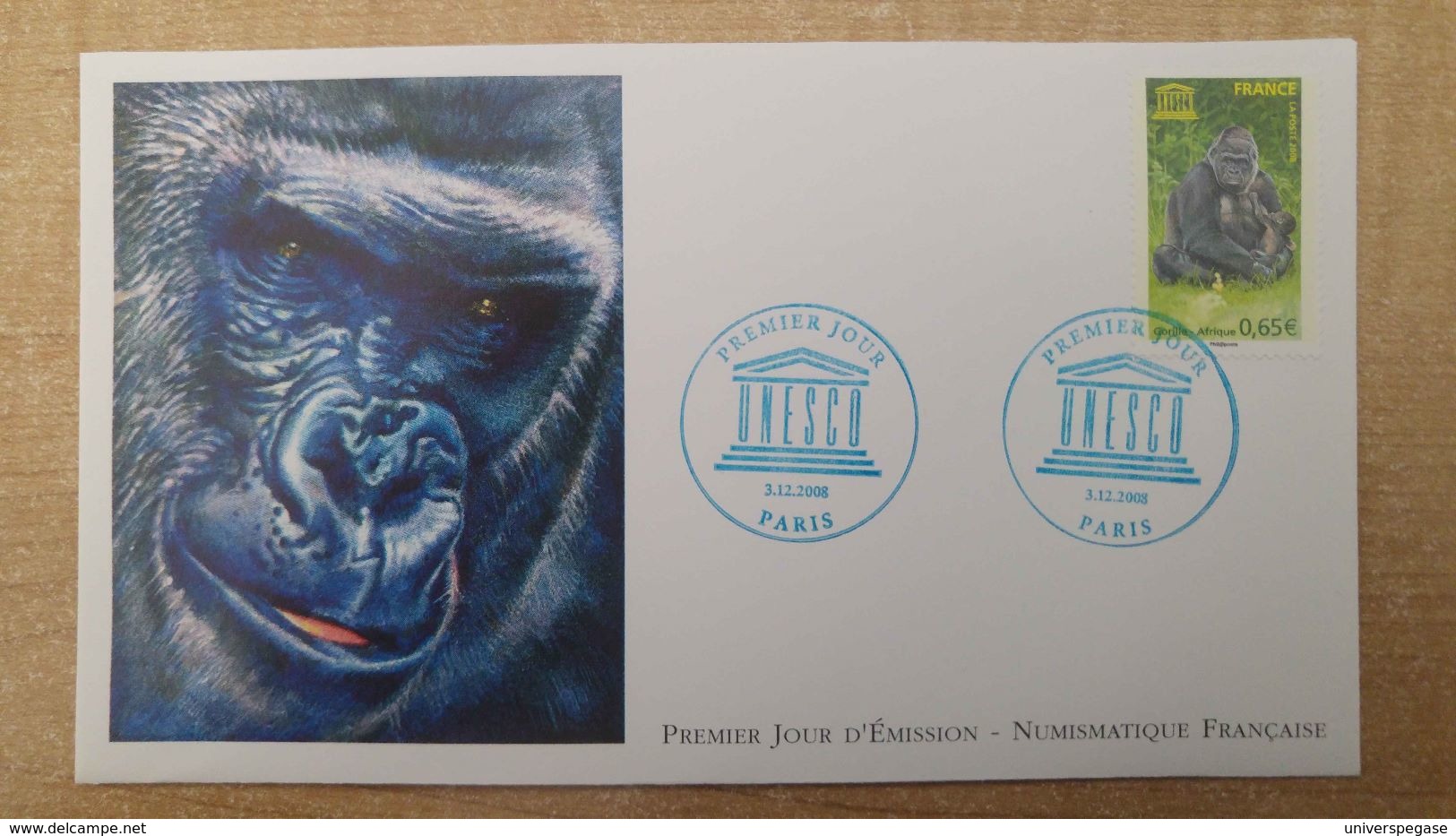 FDC - N°140 -Gorille Des Montagnes D'Afrique - 2010-2019