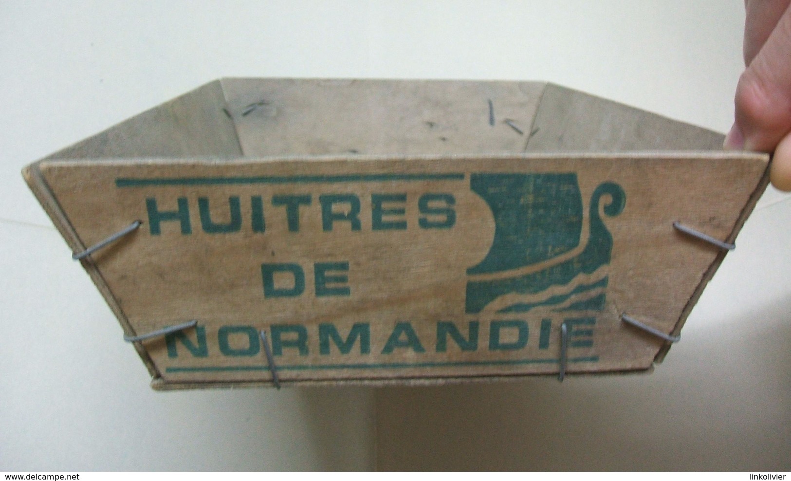 BOURRICHE En Bois Cagette Panier HUITRES De NORMANDIE - Ets MONBRUN Blainville (Manche) - Fishing