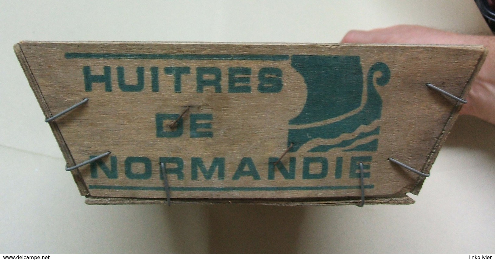 BOURRICHE En Bois Cagette Panier HUITRES De NORMANDIE - Ets MONBRUN Blainville (Manche) - Fishing