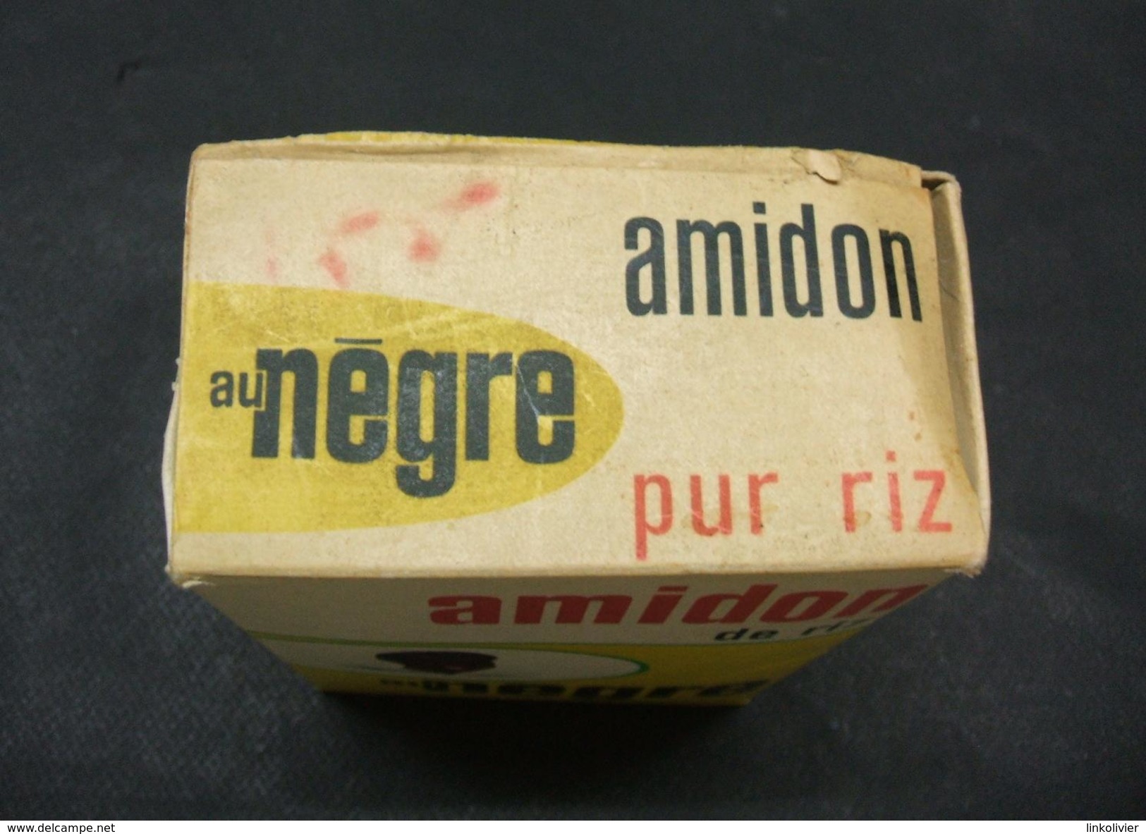 Boîte Carton AMIDON Pur Riz AU NÈGRE - Dosen