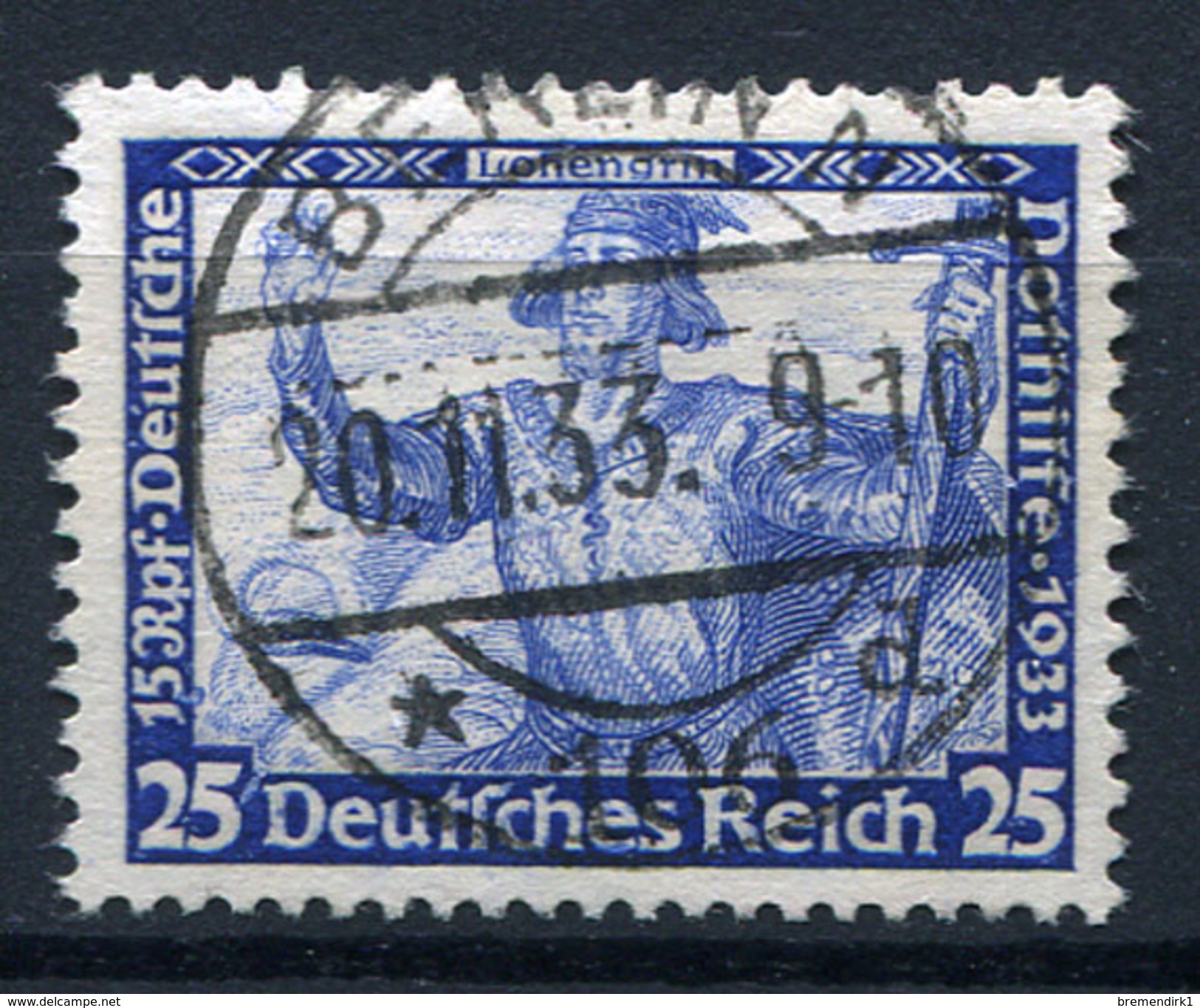 19179) DEUTSCHES REICH # 506 Gestempelt Aus 1933, 50.- € - Gebraucht