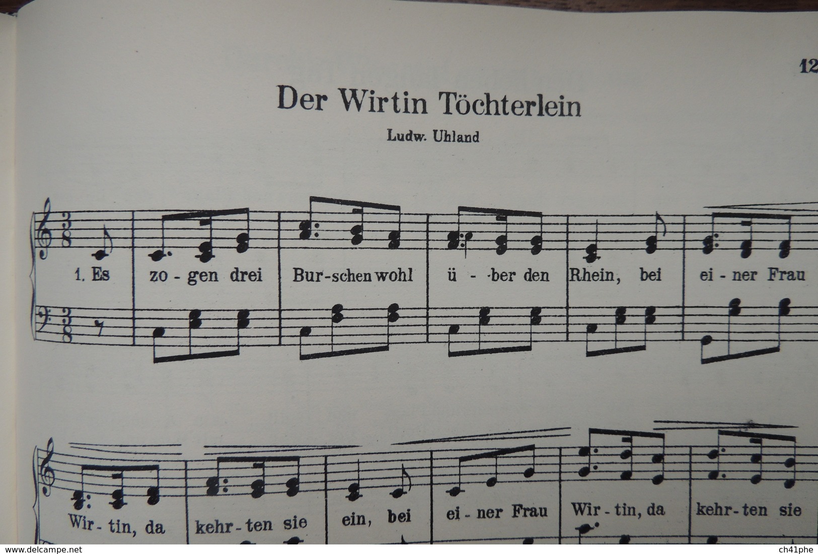 PIANO DEUTSCHE WEISEN KLAVIER AUSGABE MIT TEXT VON AUGUST LINDER LAUSCH ZWEIGLER MUSIKVERLAG STUTTGART 250 PAGES - Music