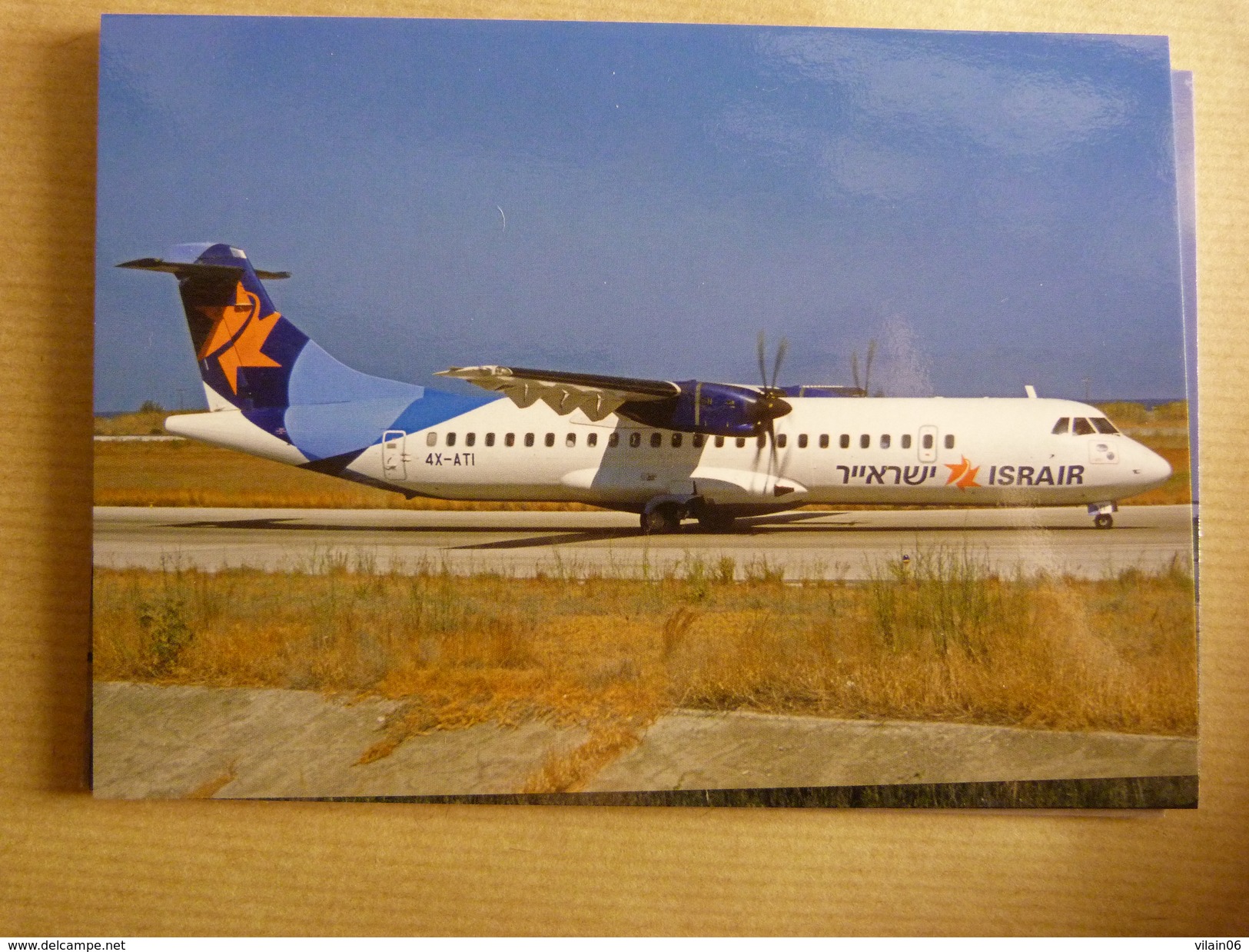 ISRAIR  ATR 72 212A  4X ATI     Collection Vilain N°1004 - 1946-....: Moderne