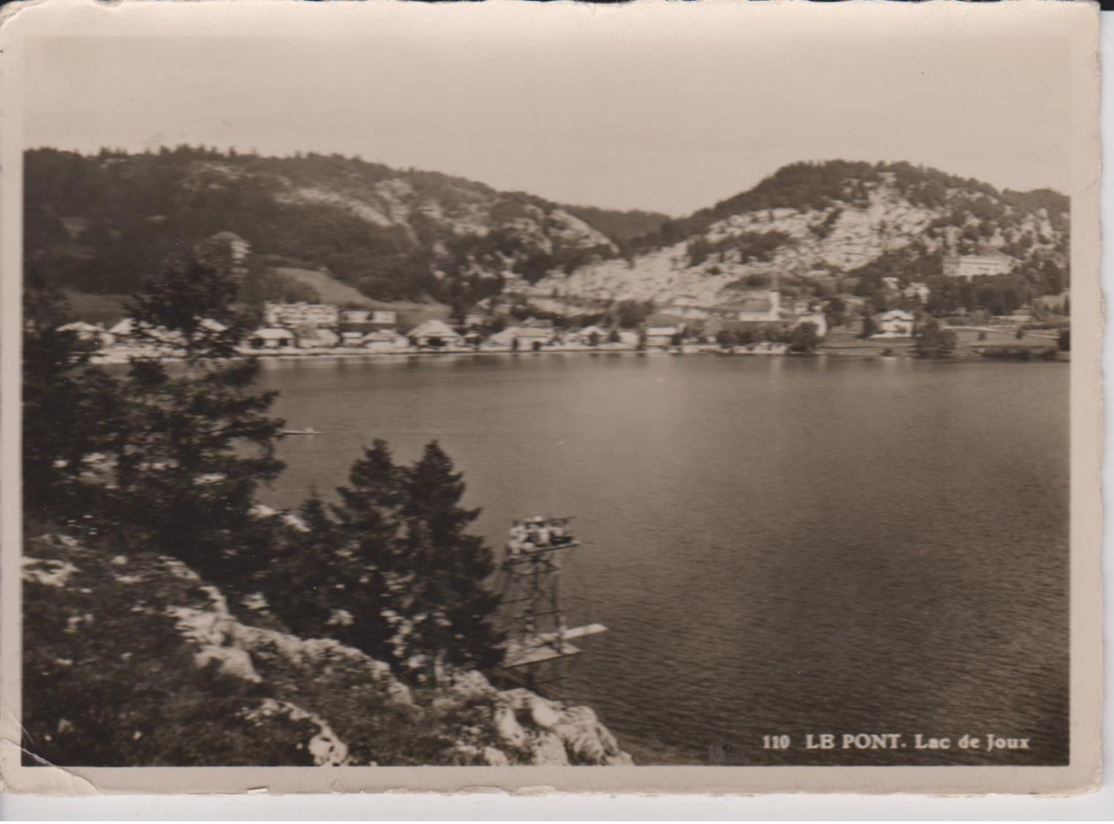 SUISSE=LE PONT...Lac De Joux - Autres & Non Classés