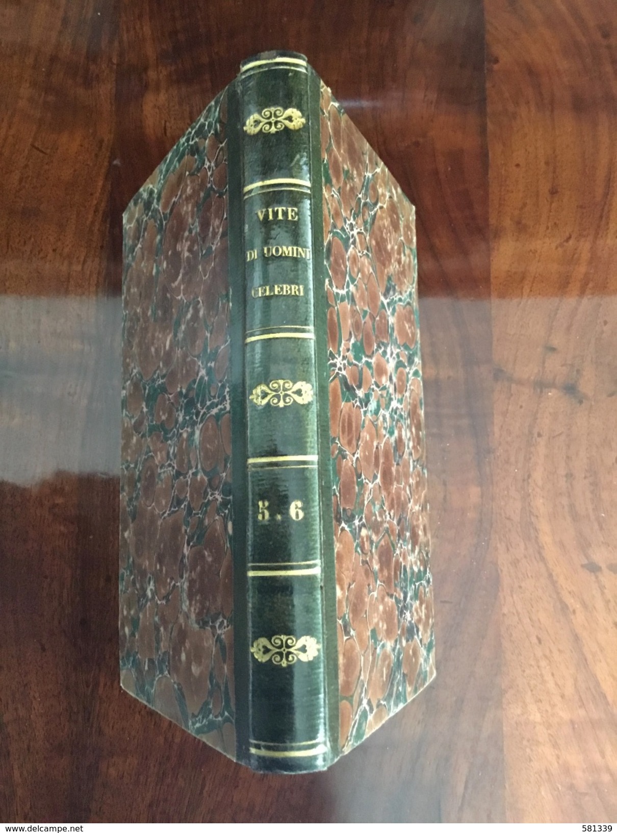 " VITE E RITRATTI Di UOMINI CELEBRI " Nicolò Bettoni 1821 , Con 40 Incisioni , Vol.5-6 - Bibliografía