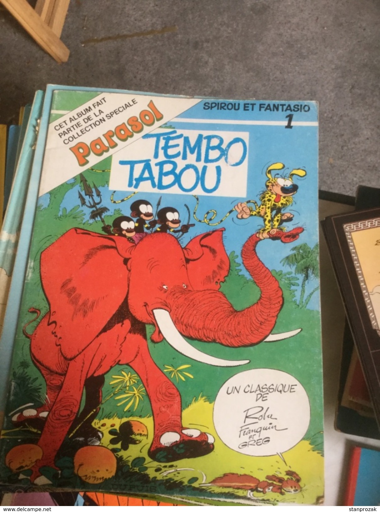Spirou Tembo Tabou (publicitaire) - Spirou Et Fantasio