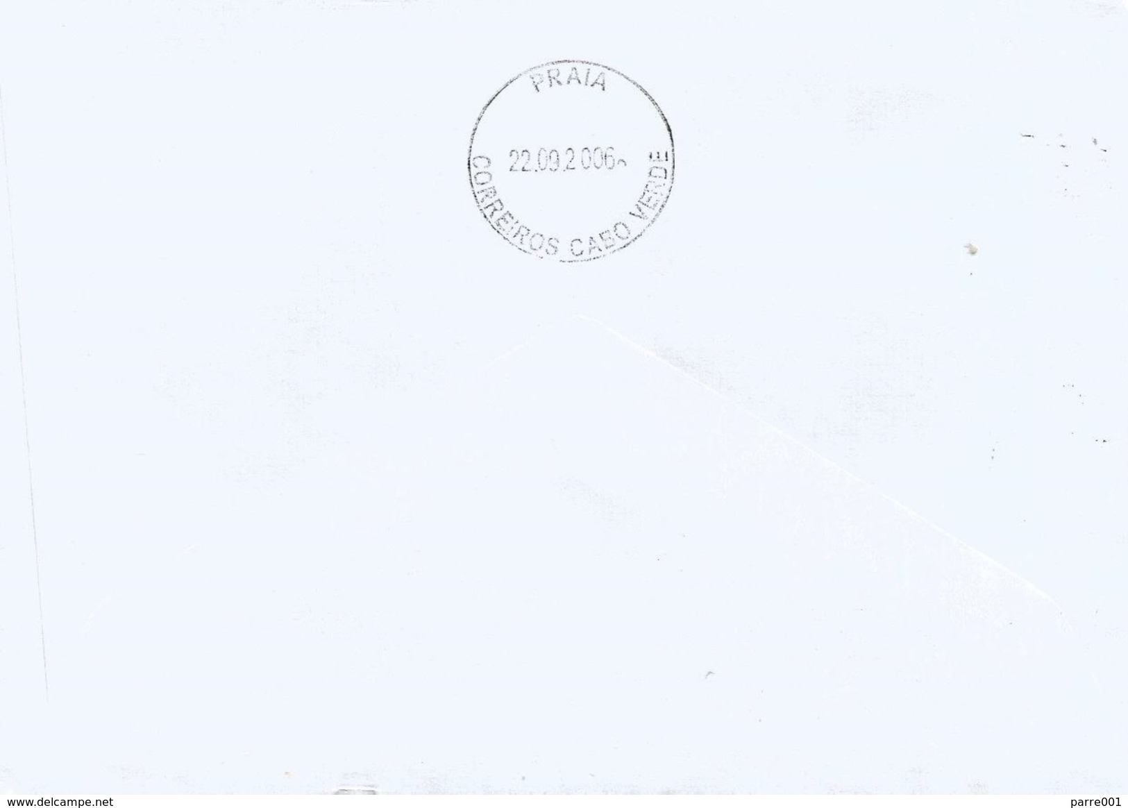 Cabo Verde 2006 Fazenda Meter Franking 2 EMA Cover - Kaapverdische Eilanden