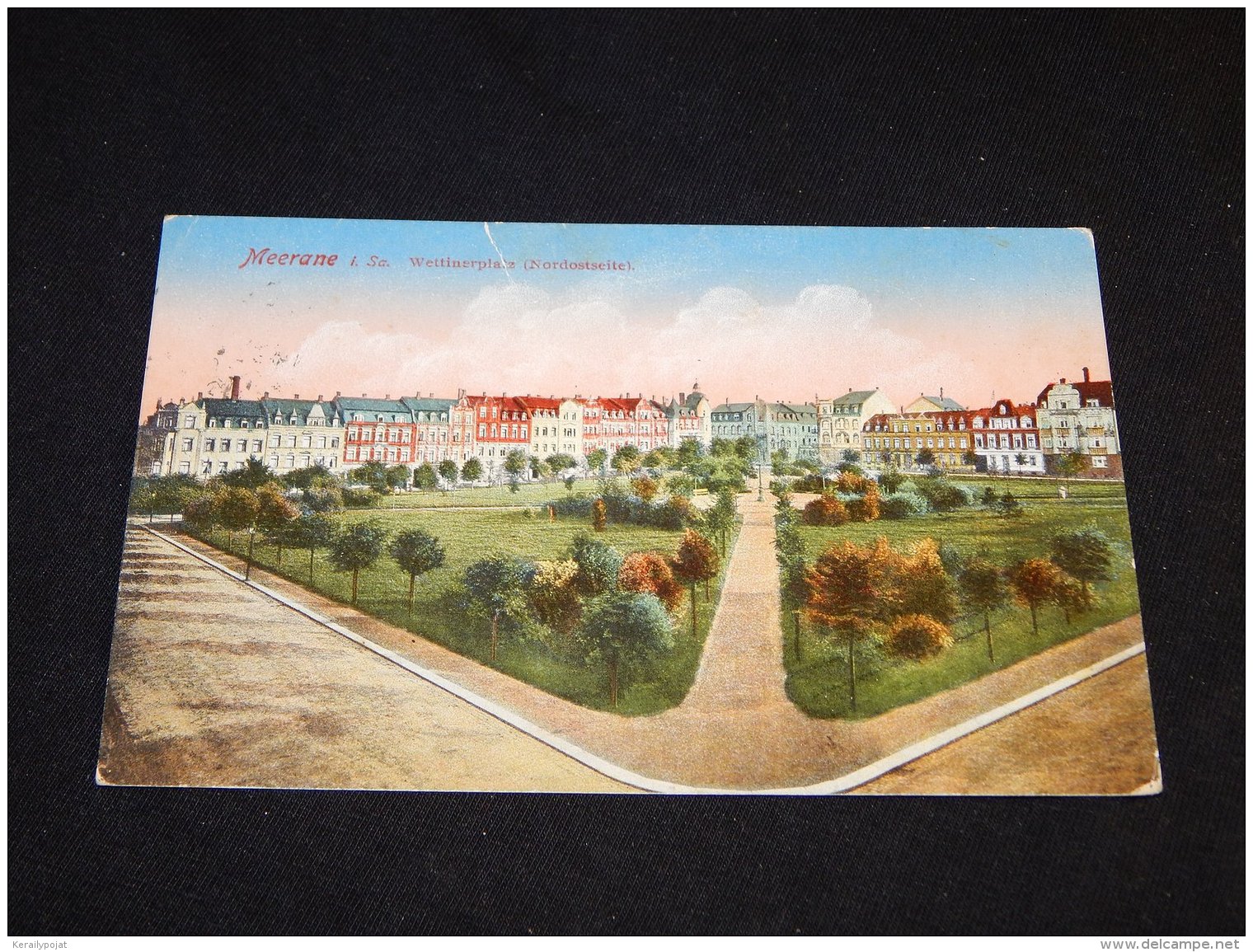 Germany Meerane Wettinerplatz -17__(19669) - Meerane