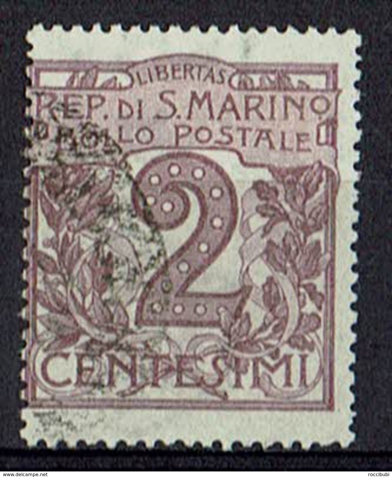 San Marino 1903 // Michel 34 O (10.606) - Used Stamps