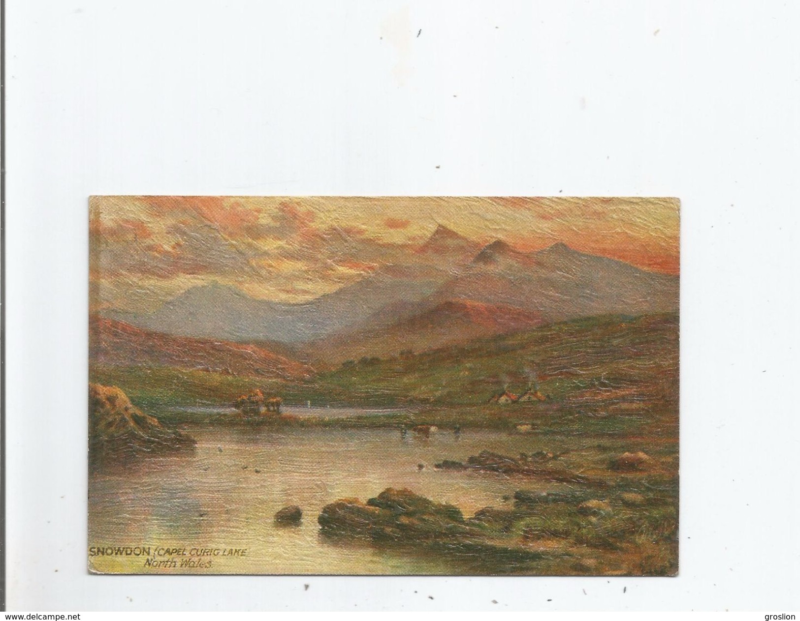 SNOWDON (CAPEL CURIG LAKE ) NOTH WALES 7892 - Caernarvonshire