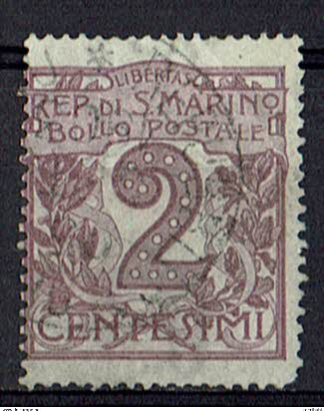 San Marino 1903 // Michel 34 O (10.607) - Used Stamps