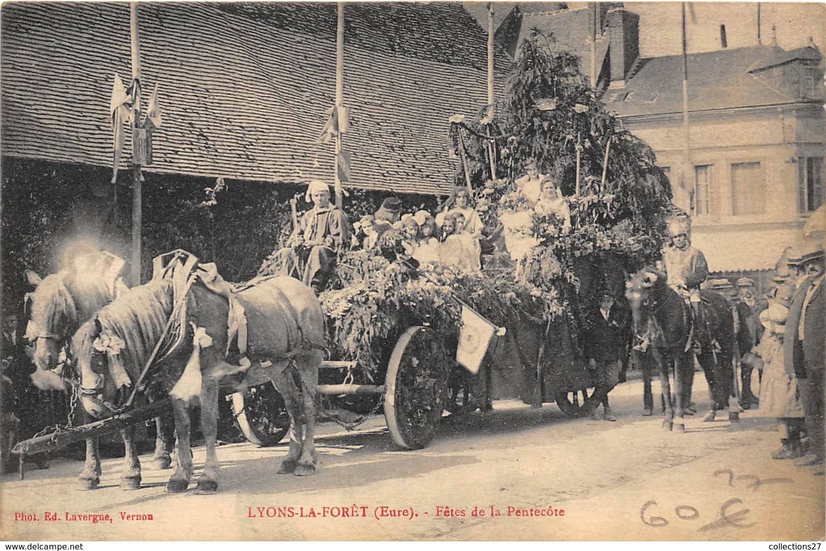 27-LYONS-LA-FORÊT- FÊTES DE LA PENTECÔTE - Lyons-la-Forêt