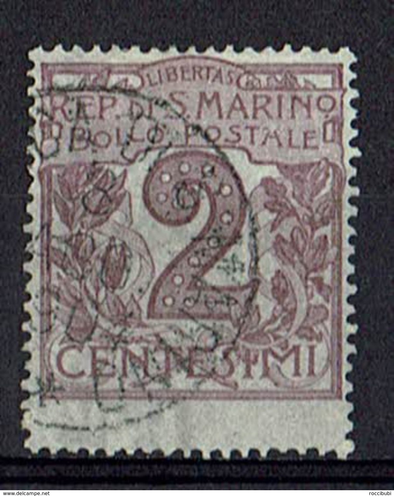 San Marino 1903 // Michel 34 O (10.609) - Used Stamps