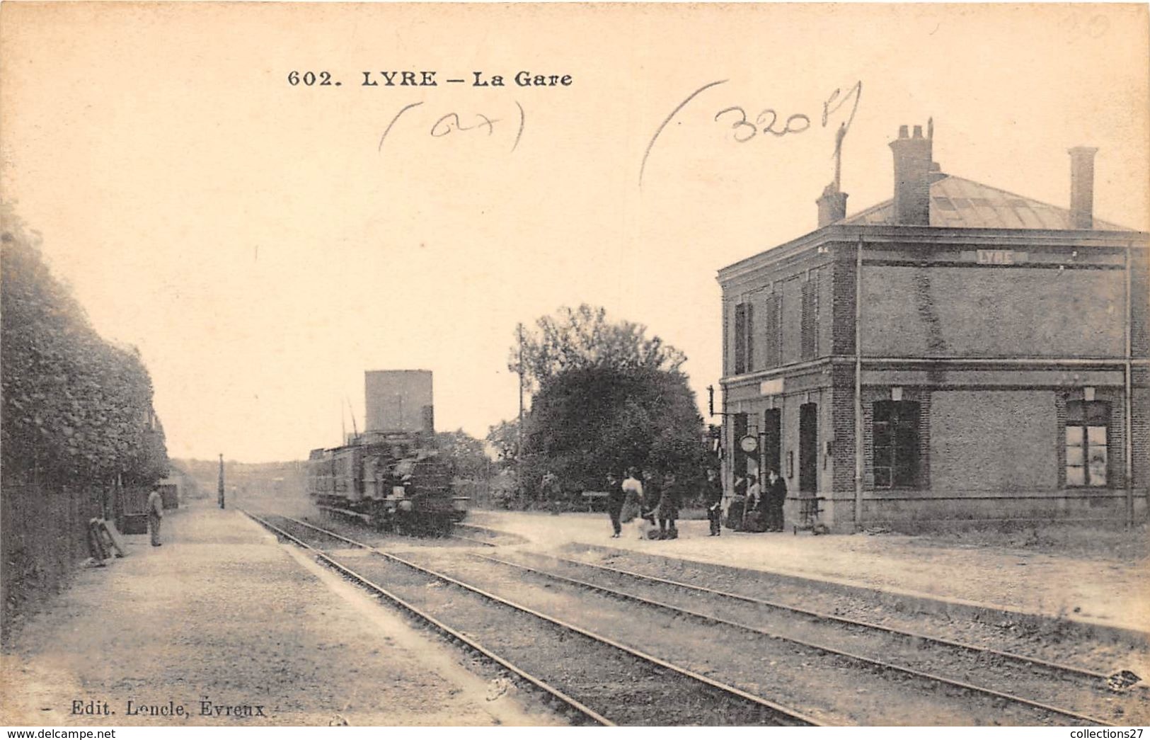 27-LYRE- LA GARE - Louviers