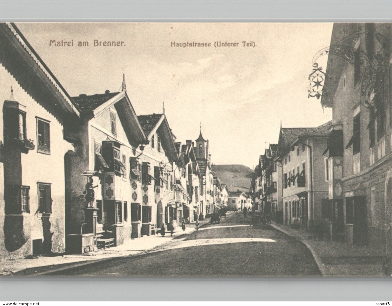 Matrei Am Brenner Hauptstrasse Um 1908 - Matrei Am Brenner