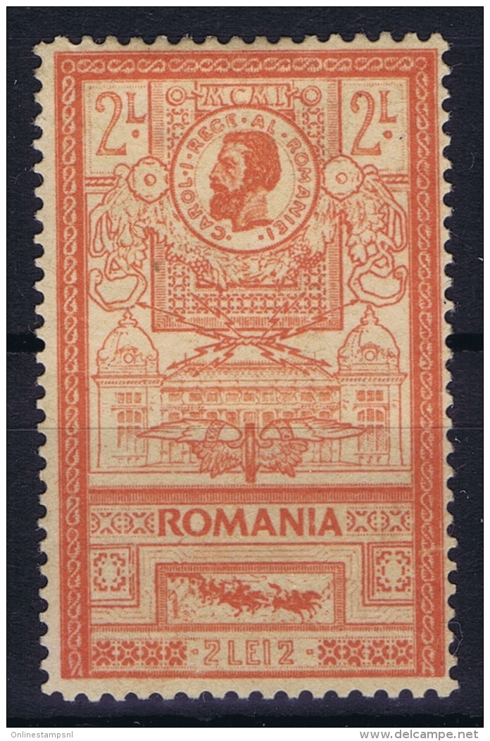 Romania:  Mi 159 MH/* Flz/ Charniere  1903 - Unused Stamps