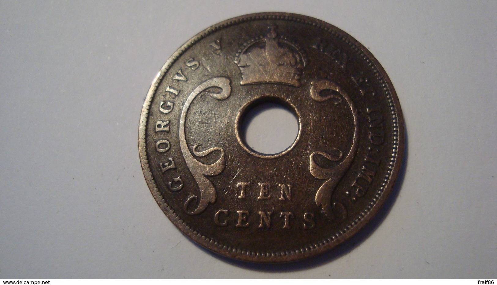 MONNAIE EAST AFRICA 10 CENTS 1924 - British Colony