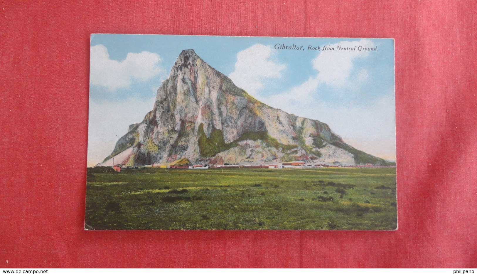 Gibraltar Rock From Neutral  Ground   Ref 2715 - Gibraltar