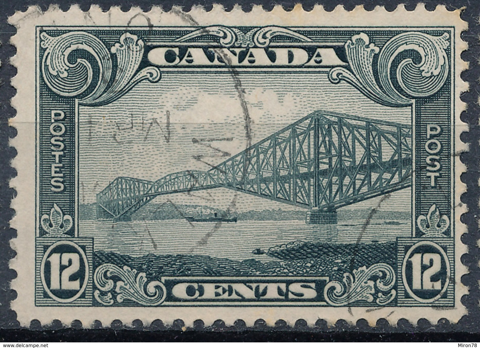 Stamp Canada  1928 12c Used - Used Stamps