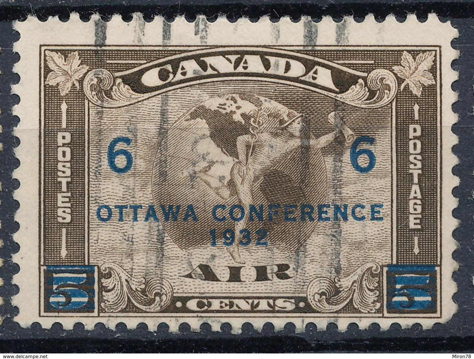 Stamp Canada  1932  Used - Posta Aerea