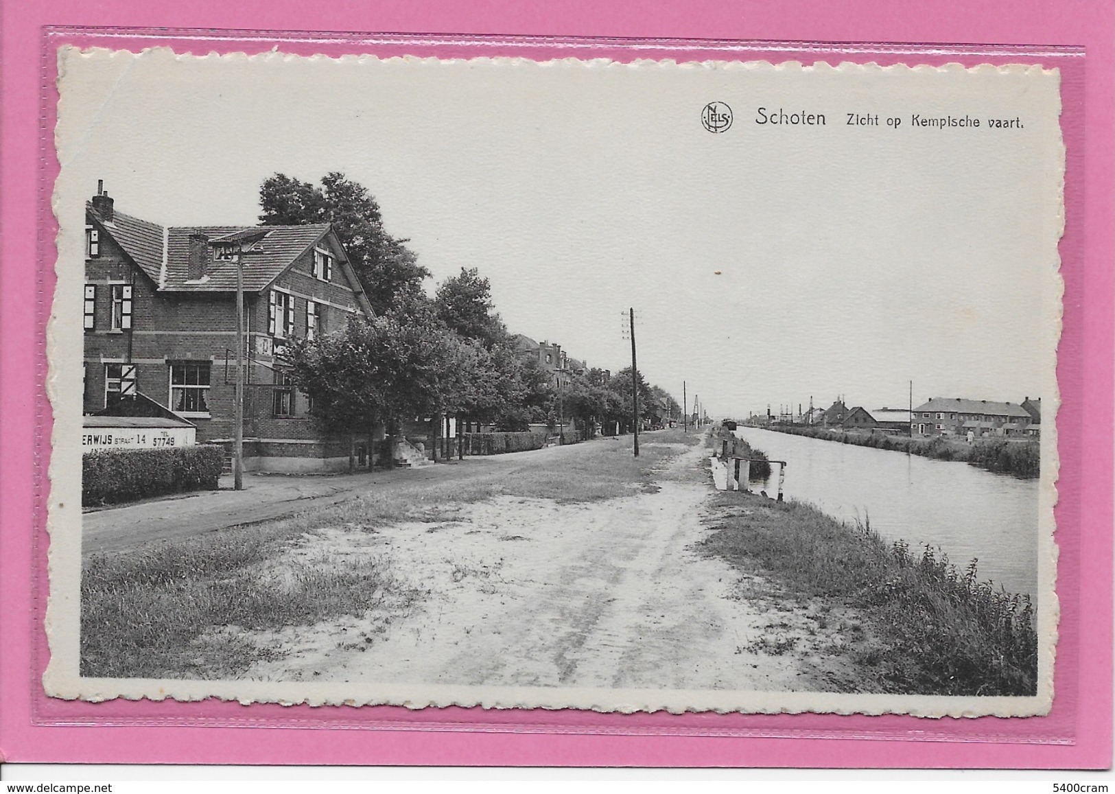 SCHOTEN : ZICHT OP DE KEMPISCHE VAART - Schoten