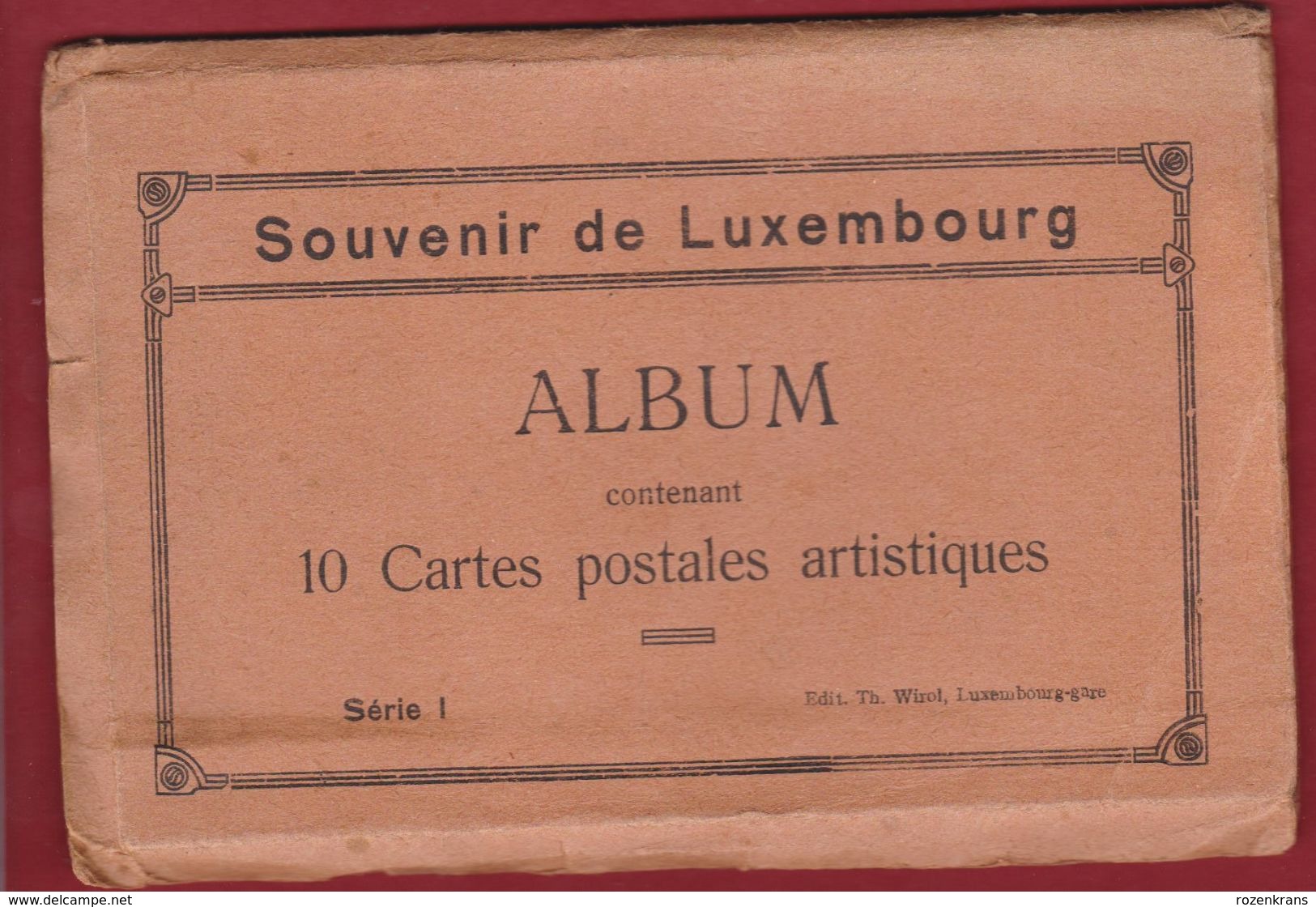 Carnet Livret Album 7 Cartes Postales Luxembourg (pas Complet)` - Luxembourg - Ville