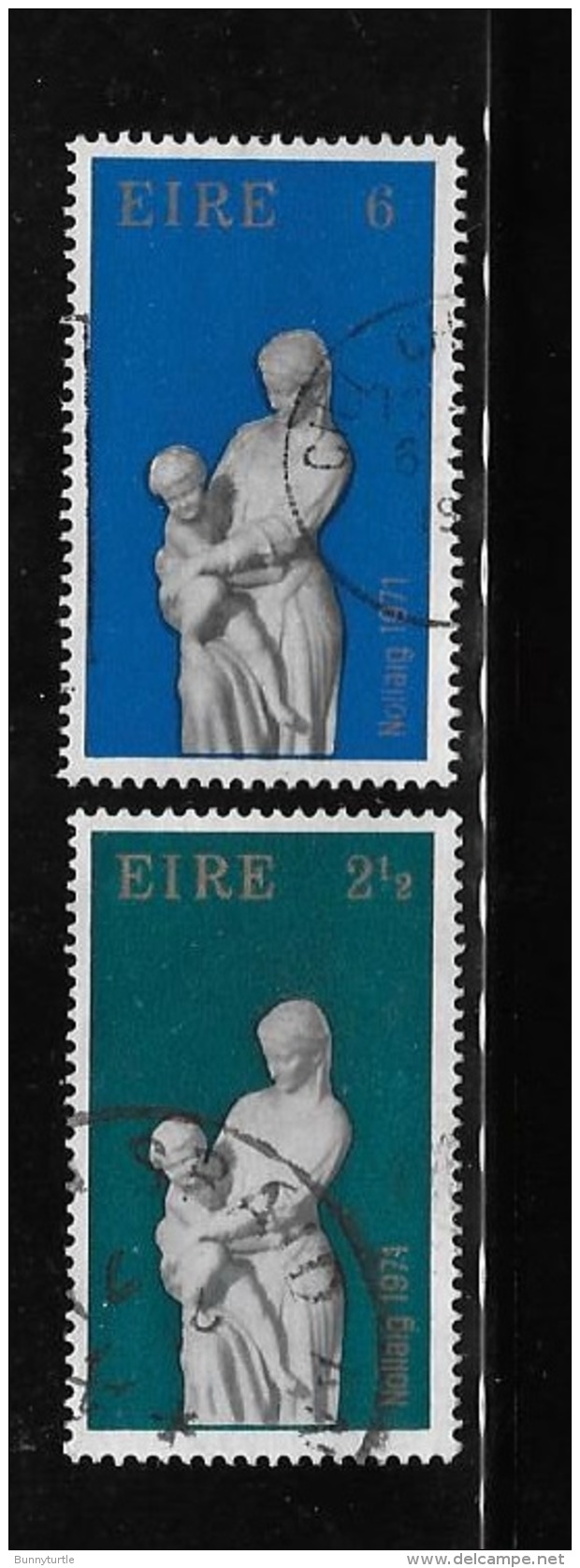 Ireland 1971 Christmas Used - Usati