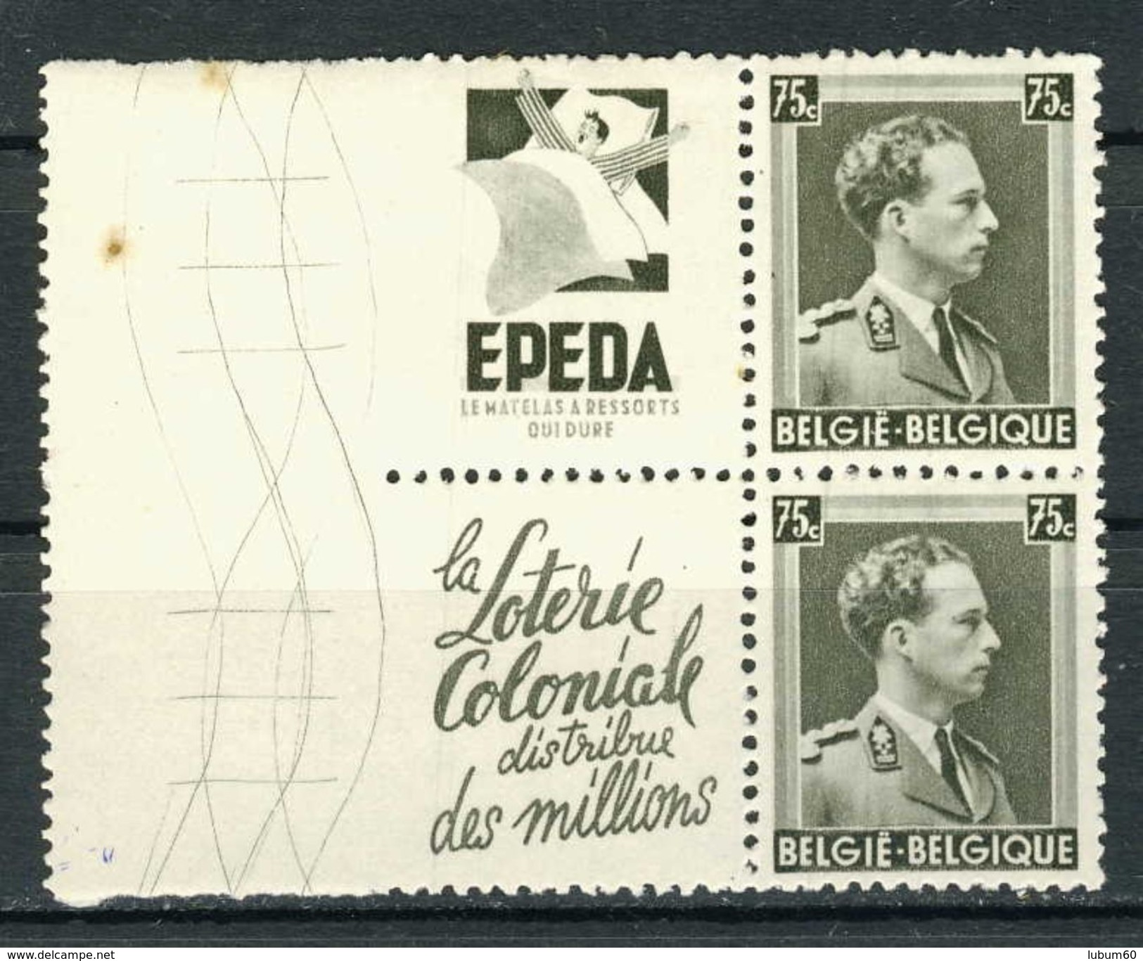 COB  PU109 + PU111  **  (B3258) - Autres & Non Classés