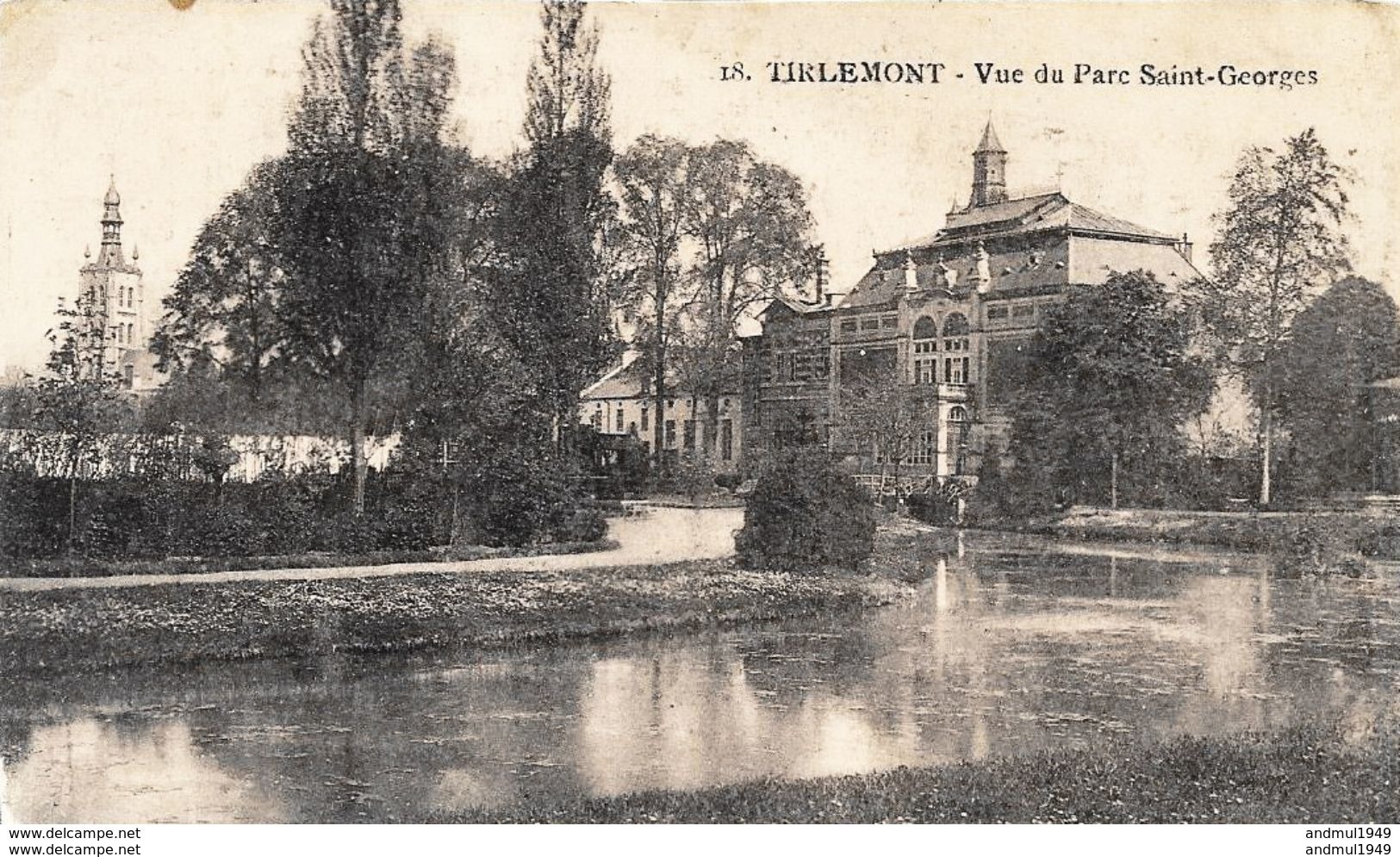 TIRLEMONT-TIENEN - Vue Du Parc St-Georges - N'a Pas Circulé - SAIA, Bruxelles - Tienen