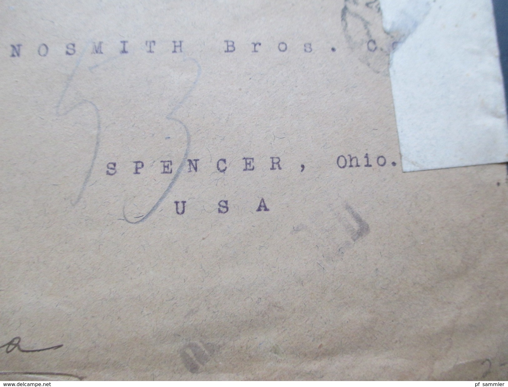 Russland 1917 / 18 R-Brief Petrograd 85 Nach Spencer Ohio USA. Zensur Zweier Länder! Viele Stempel! MIt Inhalt! - Lettres & Documents