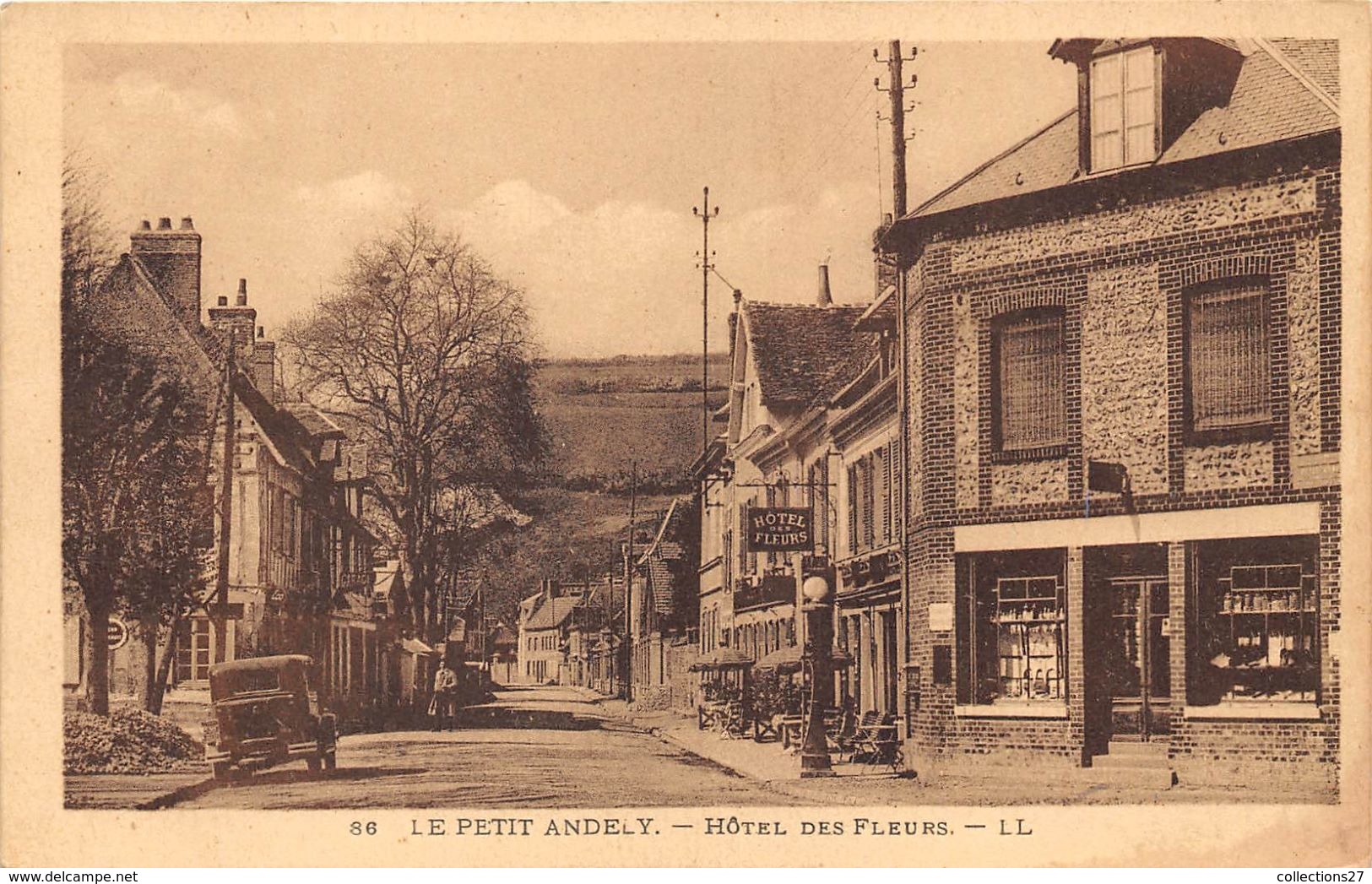 27-LE PETIT ANDELY- HÔTEL DES FLEURS - Les Andelys