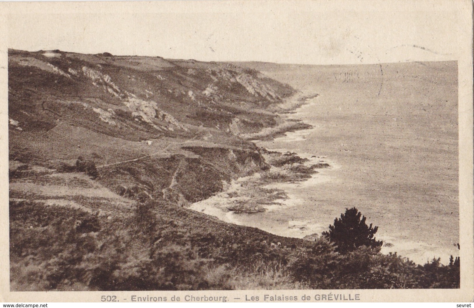 Environs De Cherbourg. - Les Falaises De GREVILLE - Cherbourg