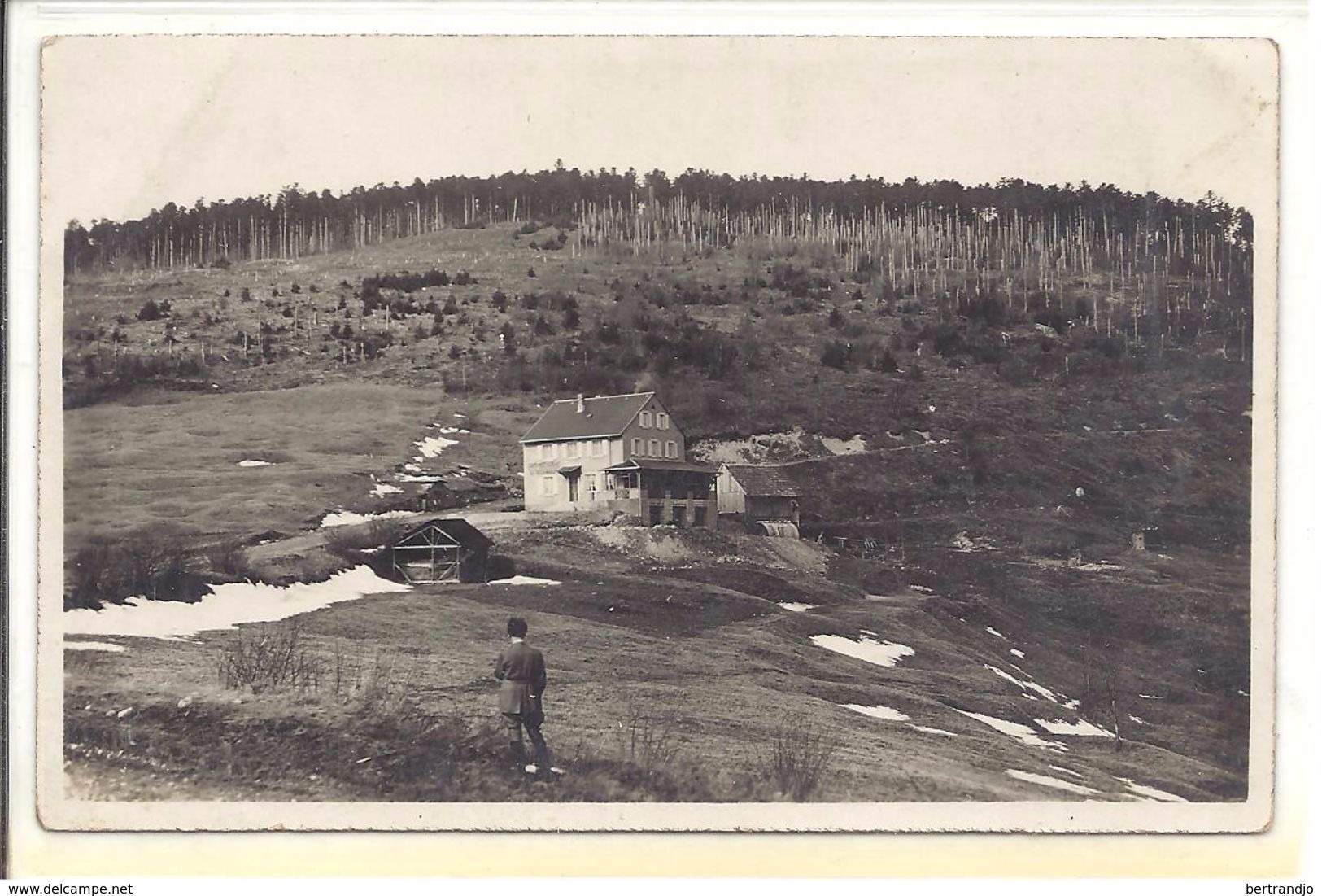 Carte Photo De La Ferme Du Sattel - Autres & Non Classés