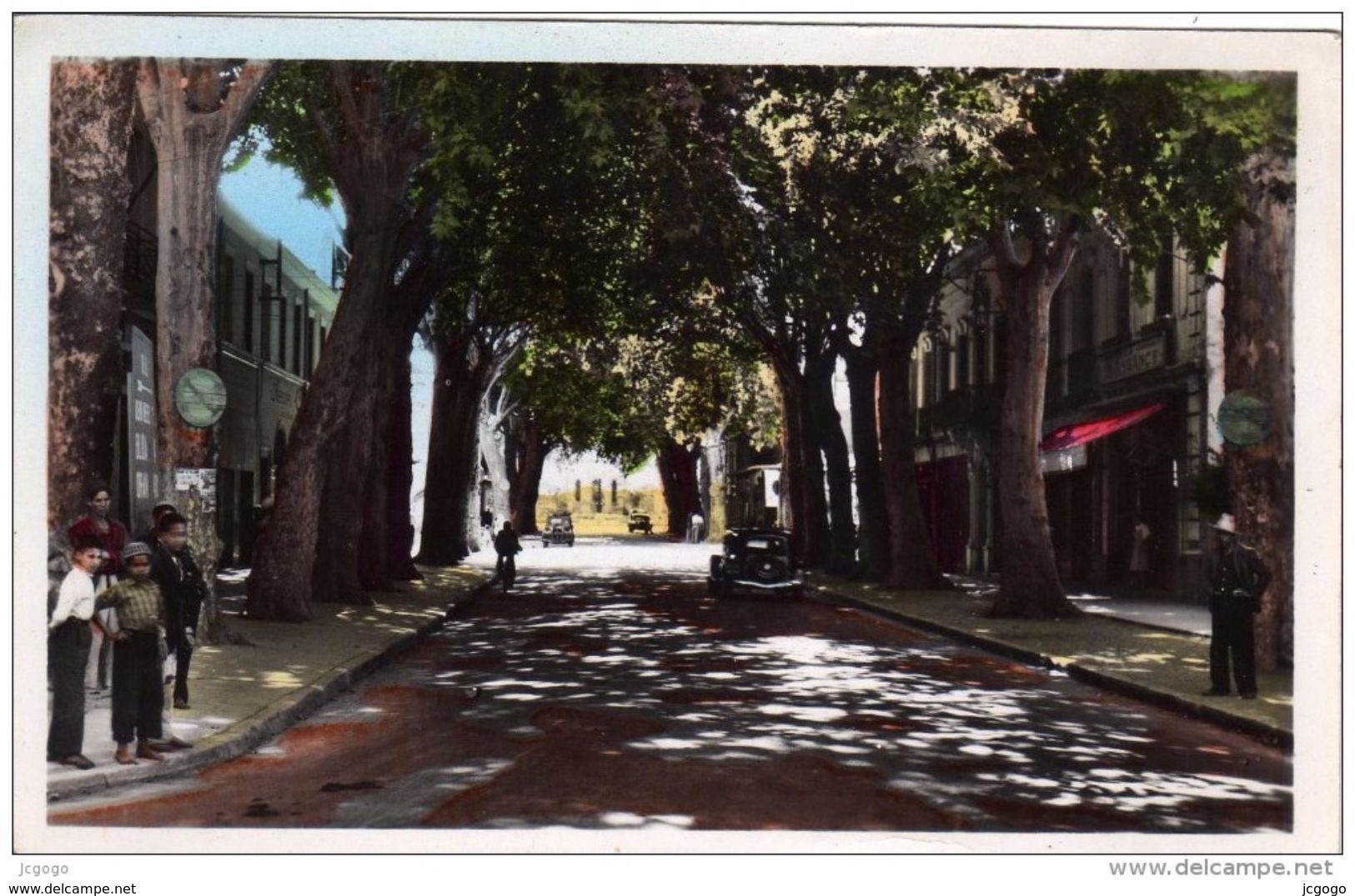 ALGERIE BOUFARIK. Rue Duquesne   Carte Photo    TBE - Alger