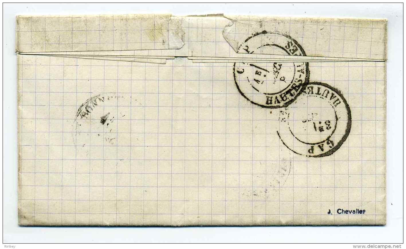 T18 CHORGES Sur TP Sage / Dept 4 Hautes Alpes / 1882 / Cote 150&euro; - 1877-1920: Semi Modern Period