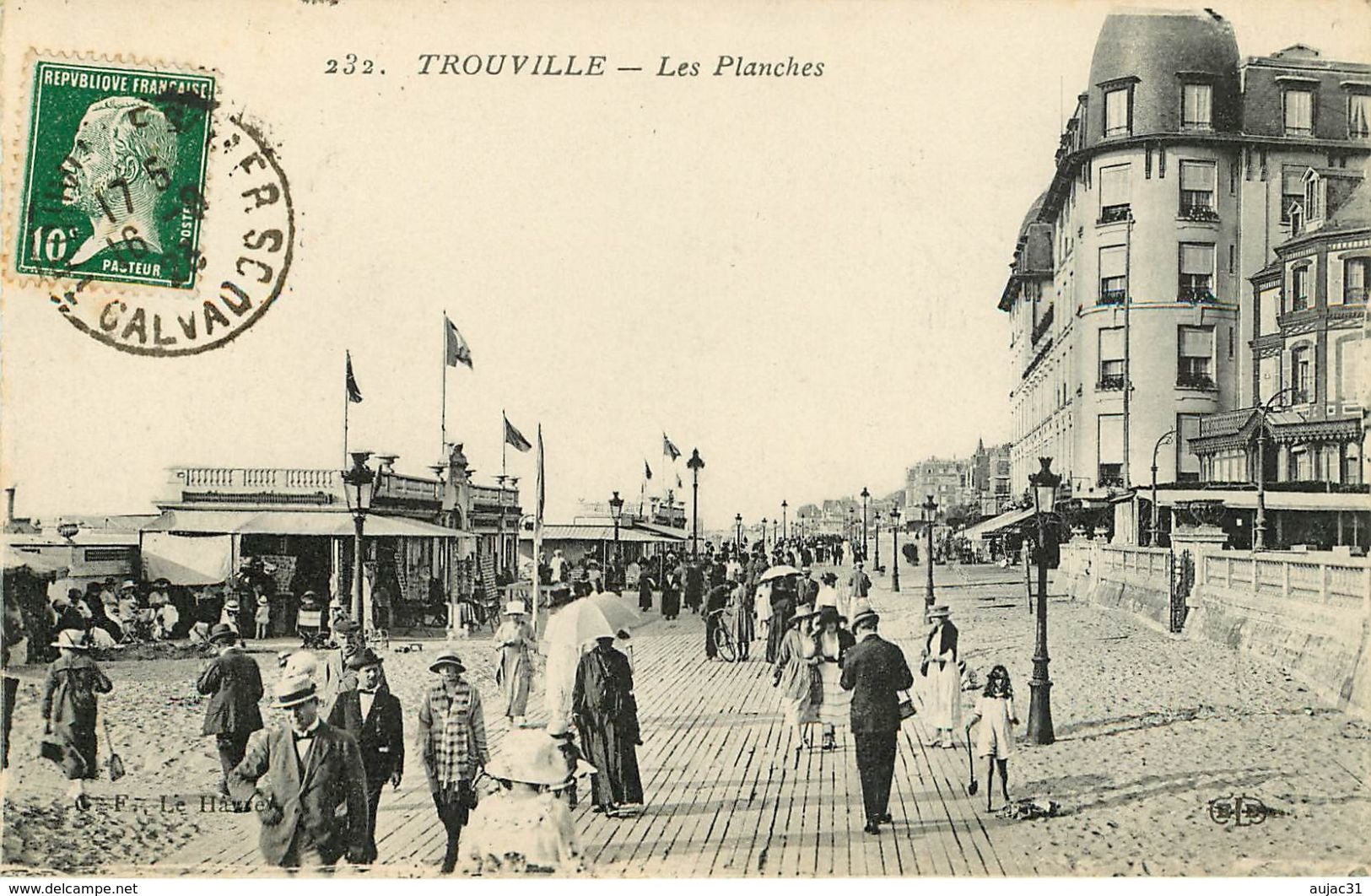Dép 14 - Calvados - Deauville 32 cartes - Trouville 72 cartes - Lots en vrac - Lot de 104 cartes