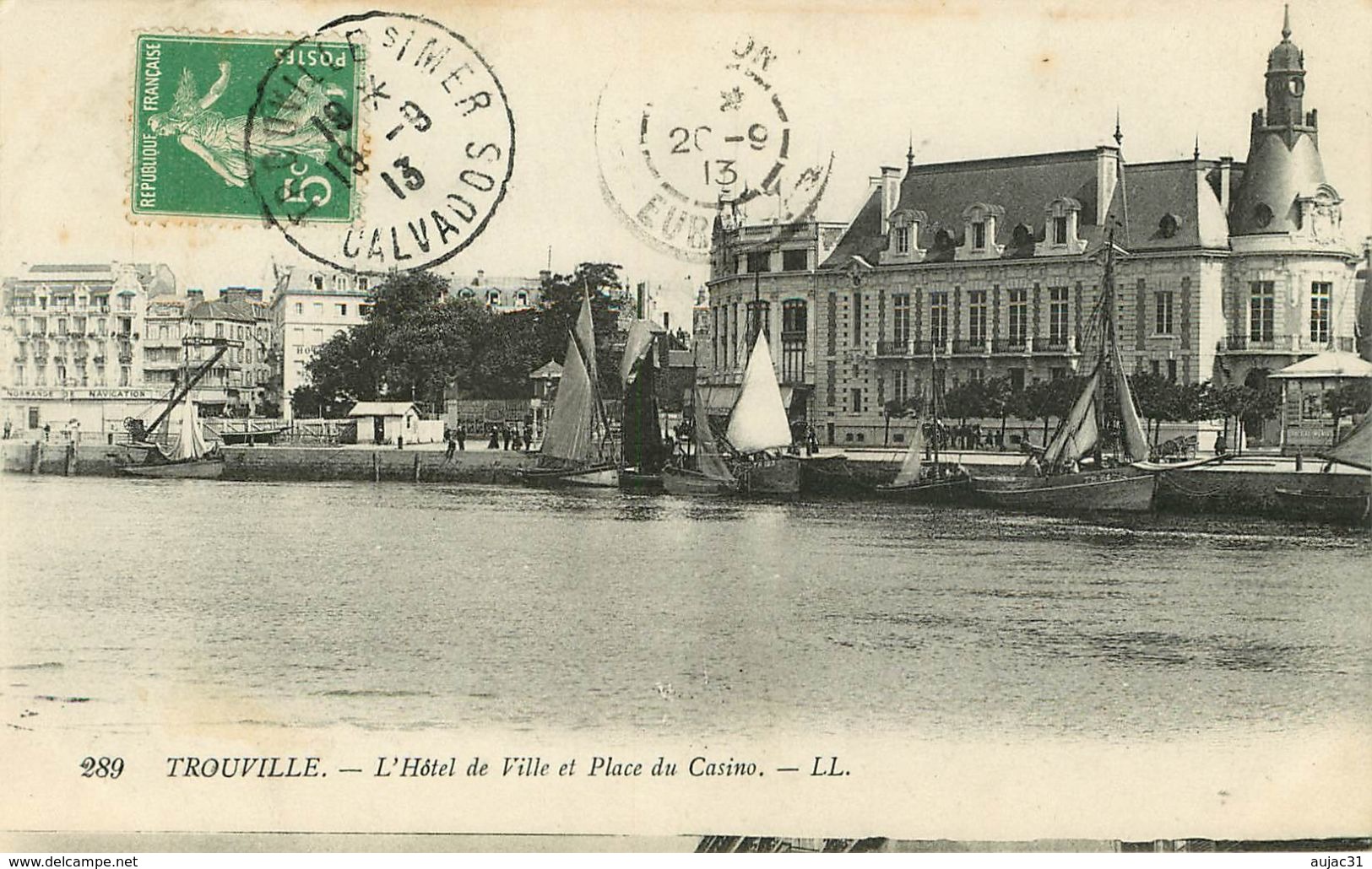 Dép 14 - Calvados - Deauville 32 cartes - Trouville 72 cartes - Lots en vrac - Lot de 104 cartes