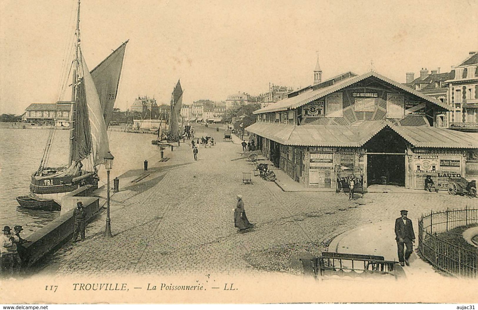 Dép 14 - Calvados - Deauville 32 cartes - Trouville 72 cartes - Lots en vrac - Lot de 104 cartes