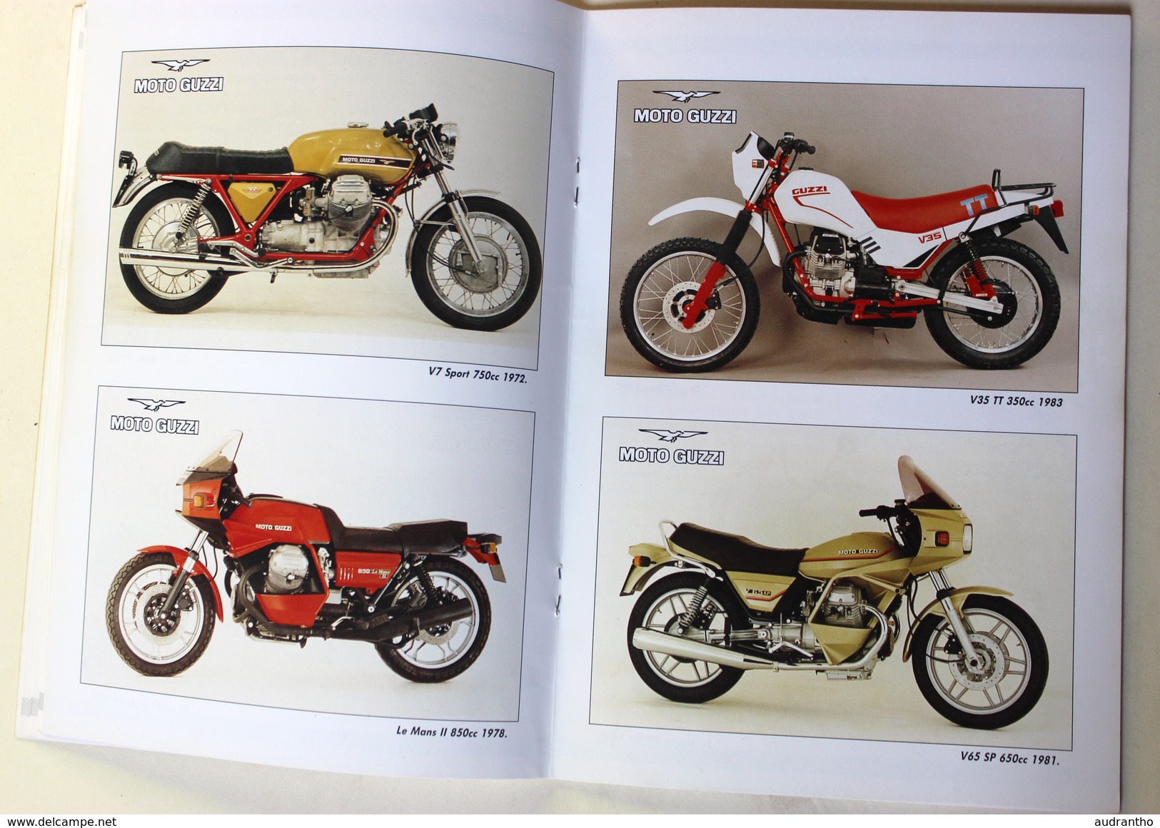 Livre rare Moto GUZZI Les V-Twins 1965-1993 Christian Guislain