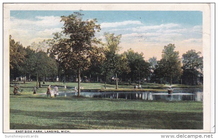 Michigan Lansing East Side Park 1916 - Lansing