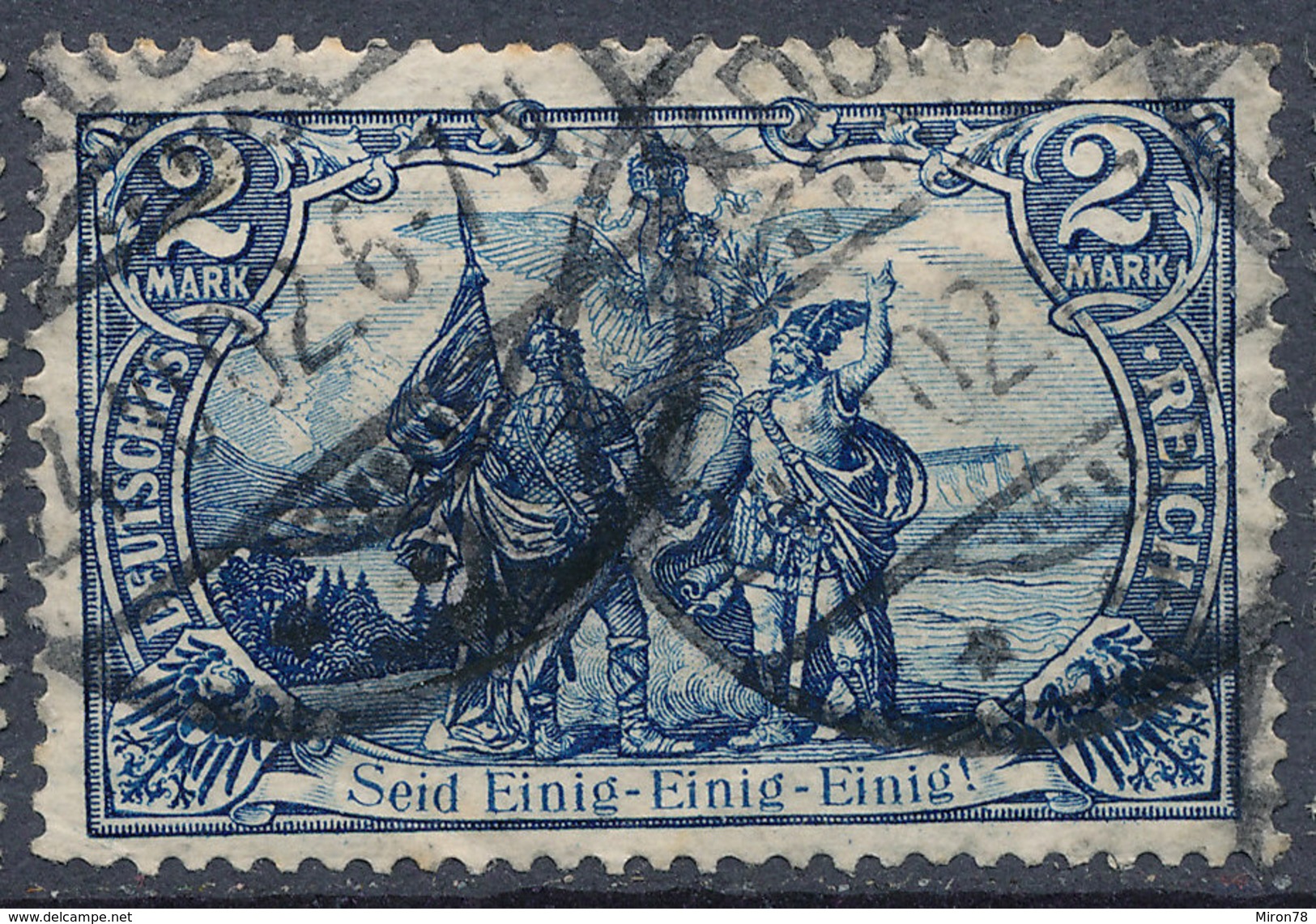 Stamp Germany 1902 2m Used Lot#90 - Gebraucht