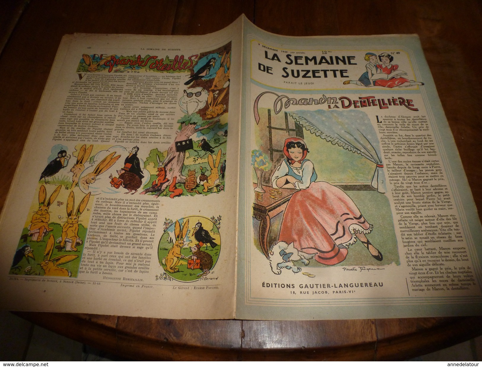 1949 La Police Montée Canadienne (Les TUNIQUES ECARLATES Du CANADA ) ; Etc - La Semaine De Suzette