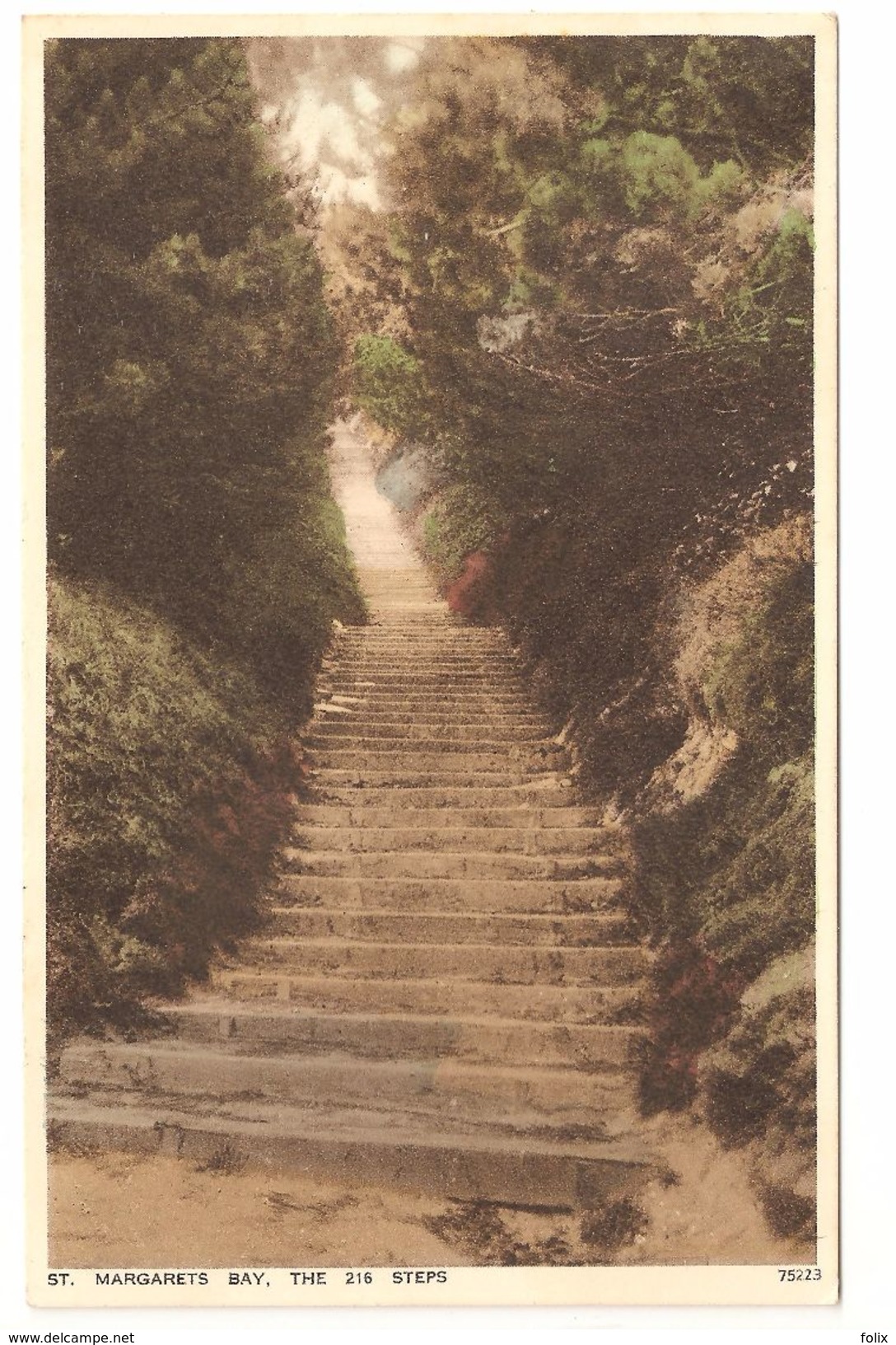 St. Margarets Bay - The 216 Steps - 1938 - Dover