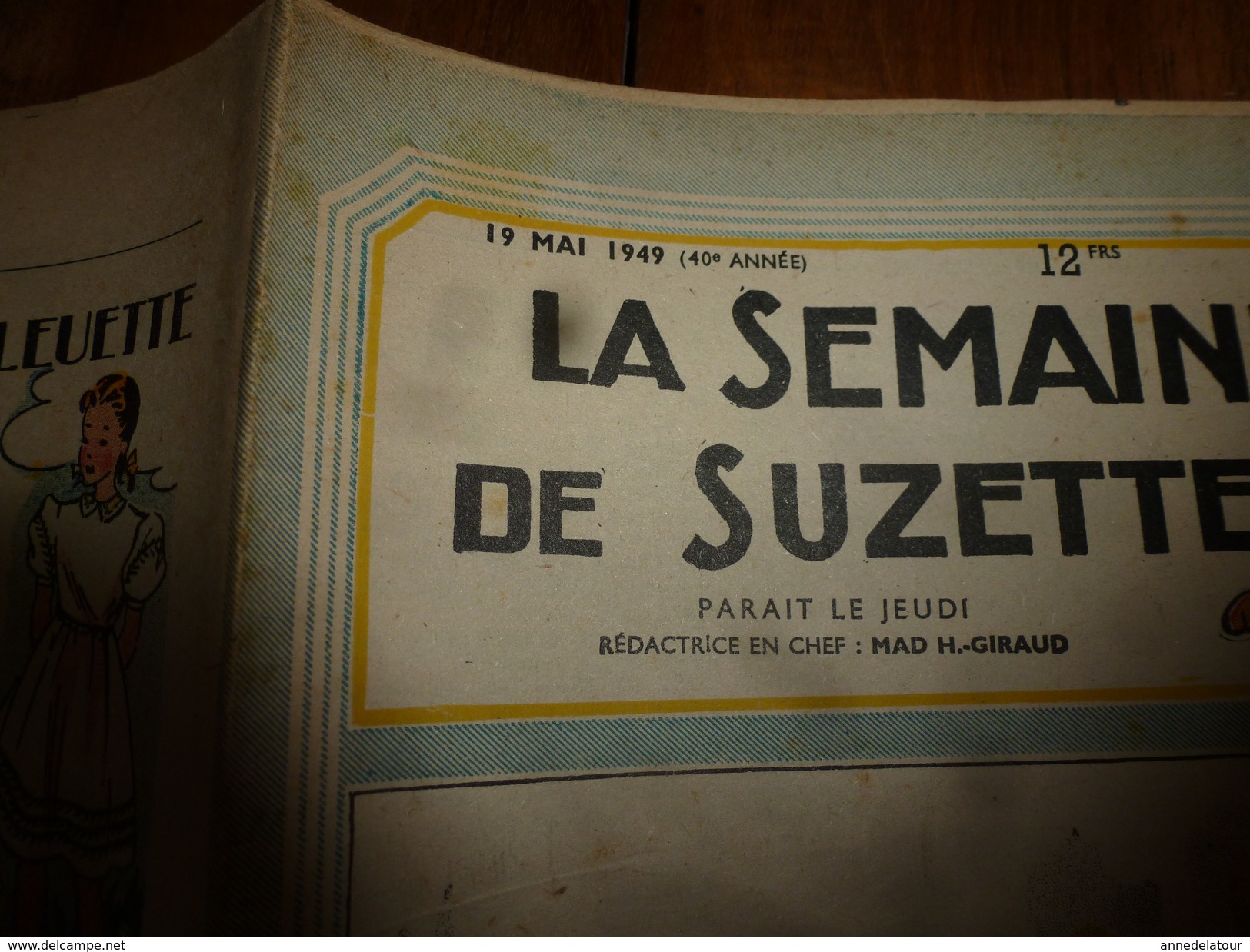 1949 Les petites Reporters SUZETTE (Odile Lizée,Sylvie Crudo (Ital),Francette Vernillat,Germaine Pinat,Hélène Balvay,etc