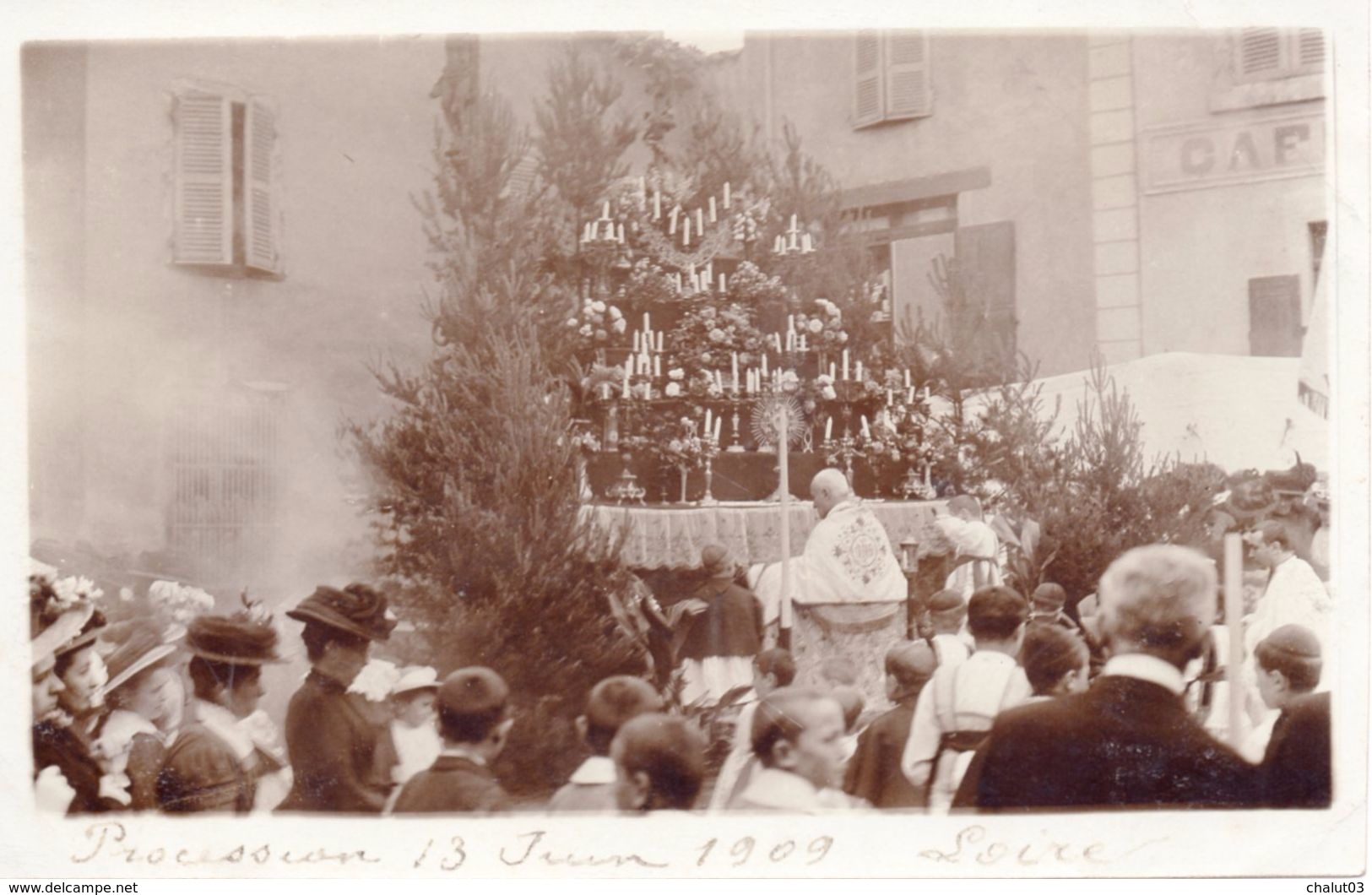 Loire-sur-Rhône, Procession Du 13 Juin 1909 - Loire Sur Rhone